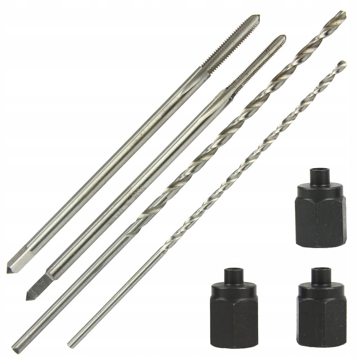 ZESTAW DO WYCIĄGANIA DEMONTAZU URWANYCH ŻARNIKÓW ŚWIEC ŻAROWYCH 22 EL