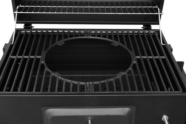 GRILL WĘGLOWY BBQ - ŻELIWNY RUSZT 57 x 43 cm