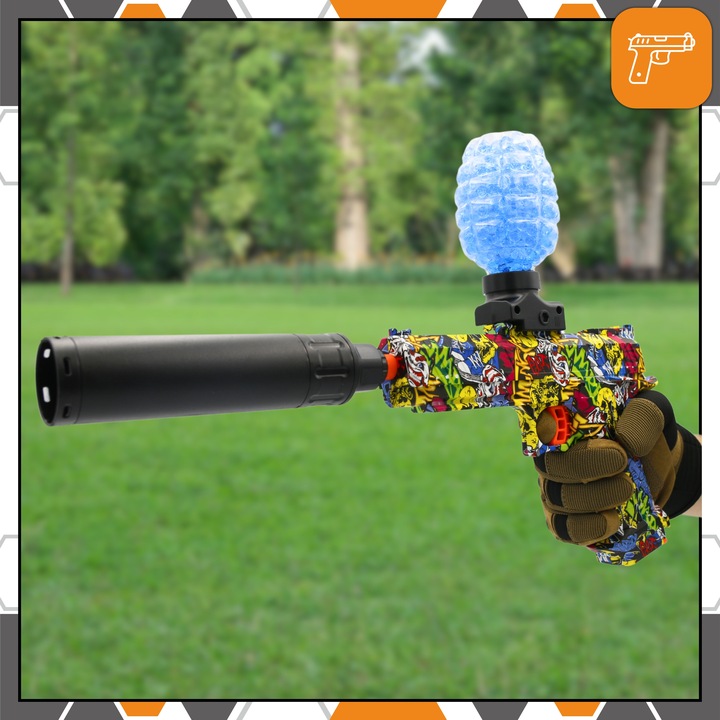 PISTOLET NA KULKI ŻELOWE AUTOMATYCZNY KARABIN DUŻY + GRATIS 3000 KULEK