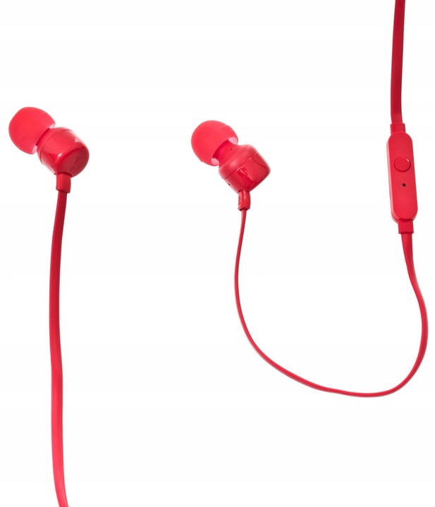 Słuchawki dokanałowe JBL T110 z mikrofonem BAS