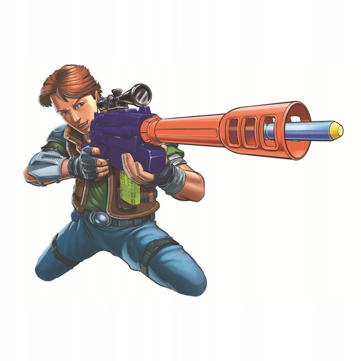 SNAJPERKA SNIPE PISTOLET KARABIN SNAJPERSKI PLUS STRZAŁKI NERF zestaw