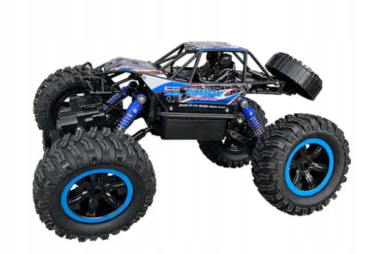 SAMOCHÓD ZDALNIE STEROWANY TERENOWY NAPĘD 4x4 AUTO PILOT RC DUŻY OFF ROAD