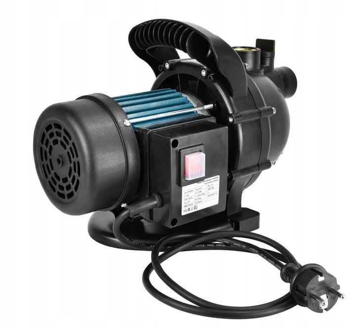 POMPA OGRODOWA 1000W DO WODY PRZENOŚNA HYDROFOROWA WYDAJNA MOCNA SAMOSSĄCA