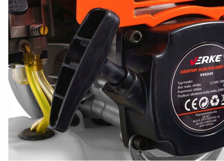 SILNIK ZABURTOWY SPALINOWY DO ŁÓDKI ŁODZI PONTONU MOCNY 5,2 KM + OLEJ