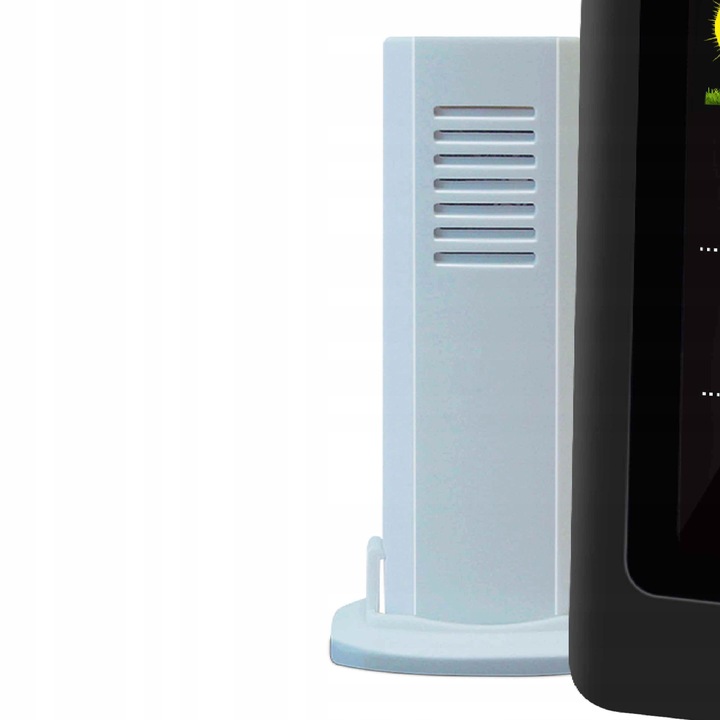 Stacja pogodowa LCD termometr zegar budzik data 3 CZUJNIKI Sencor SWS 4270