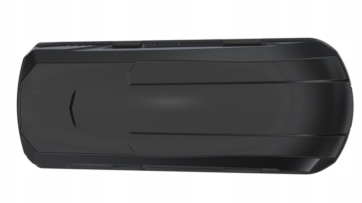 BAGAŻNIK DACHOWY BOX BOKS KUFER HAKR ETERNAL 600 Litrów CZARNY POŁYSK