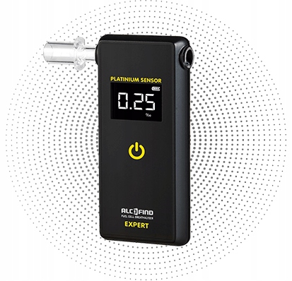 ALKOMAT AlcoFind EXPERT SKALIBROWANY + ETUI