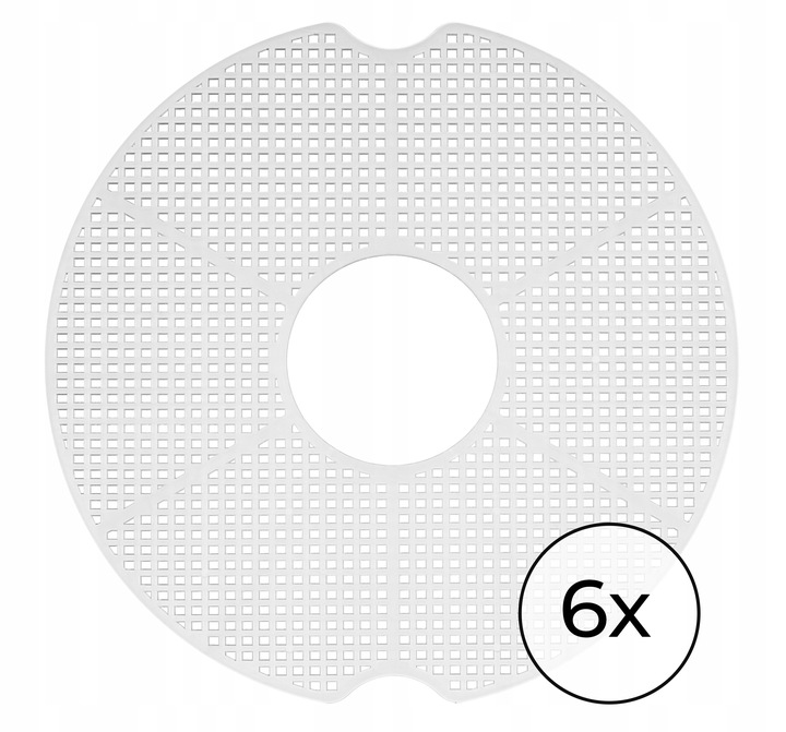 DUŻA SUSZARKA DO OWOCÓW WARZYW GRZYBÓW ZIÓŁ MOCNA 500W 6 SIT ZESTAW