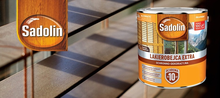 Sadolin Lakierobejca EXTRA Palisander 0,75L