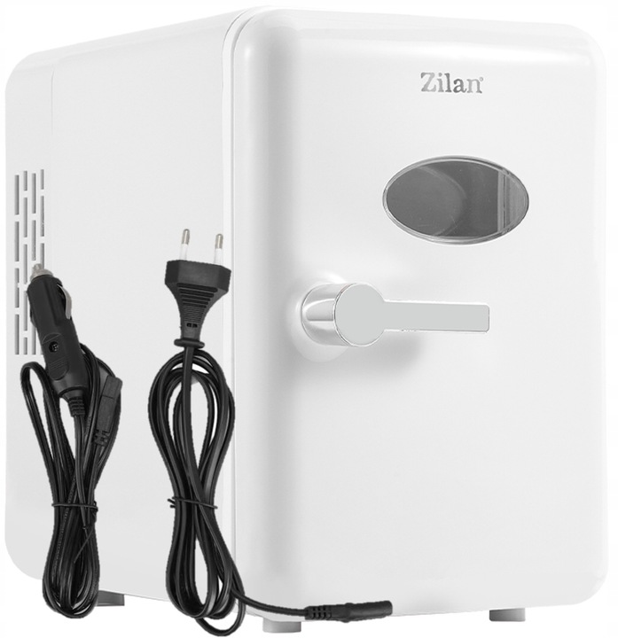 MINI LODÓWKA PRZENOŚNA TURYSTYCZNA GRZANIE CHŁODZENIE CICHA LED 4L