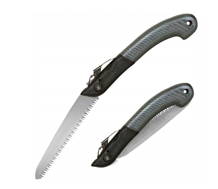 Piła ręczna składana turystyczna na biwak survival lekka Mil-Tec Olive