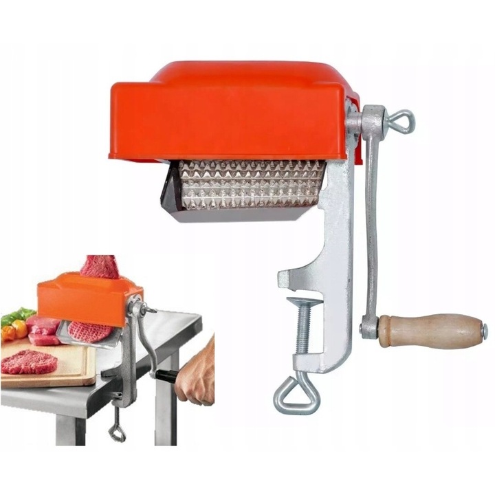 MASZYNKA DO ROZBIJANIA MIĘSA KOTLETÓW ŻELIWNA KOTLECIARKA RĘCZNA STEKÓW