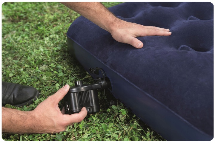 MATERAC DMUCHANY DO SPANIA 188x99 BESTWAY z POMPKĄ