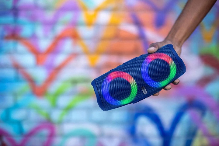 Przenośny Bezprzewodowy Głośnik Bluetooth 5.1 Wejście MicrSD MP3 TWS RADIO