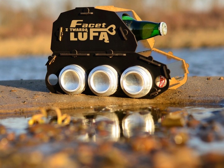 CZOŁG NA PIWO śmieszny prezent na Walentynki chłopaka męża niego faceta