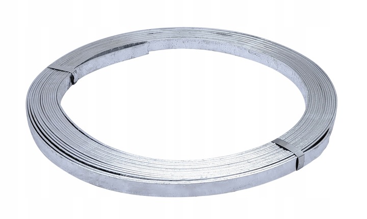 BEDNARKA OCYNKOWANA 30x4 TAŚMA STALOWA KRĄŻEK 10M