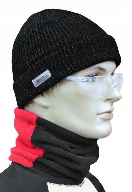 Czapka 3M Thinsulate uniwersalna odblask ocieplona