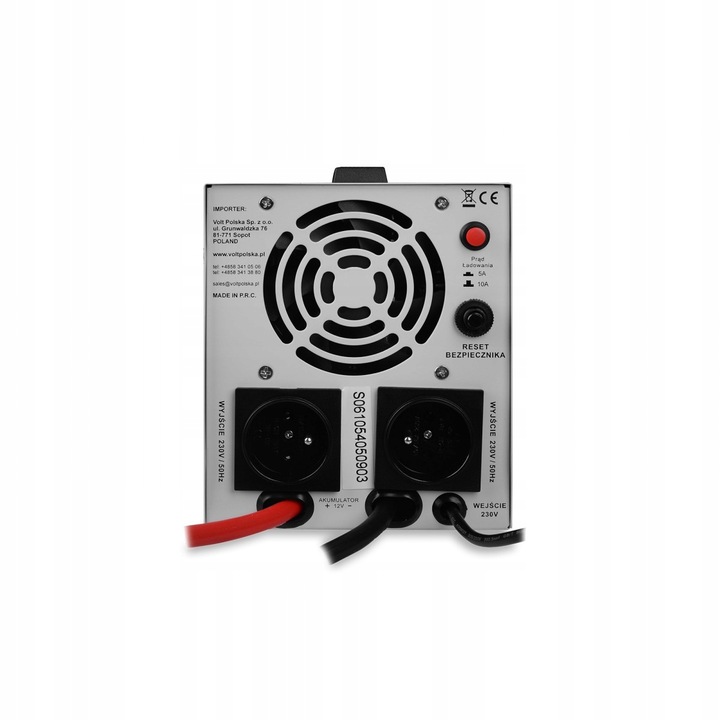 ZASILACZ AWARYJNY UPS PIECA 500W SINUS PRO 500E