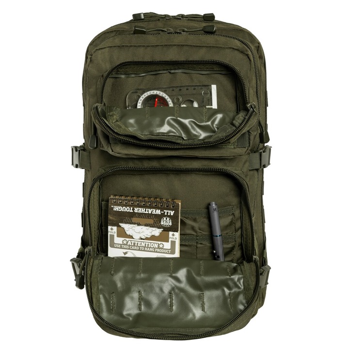 PLECAK WOJSKOWY TAKTYCZNY MILITARNY MIL-TEC ASSAULT TURYSTYCZNY OLIVE 36 L