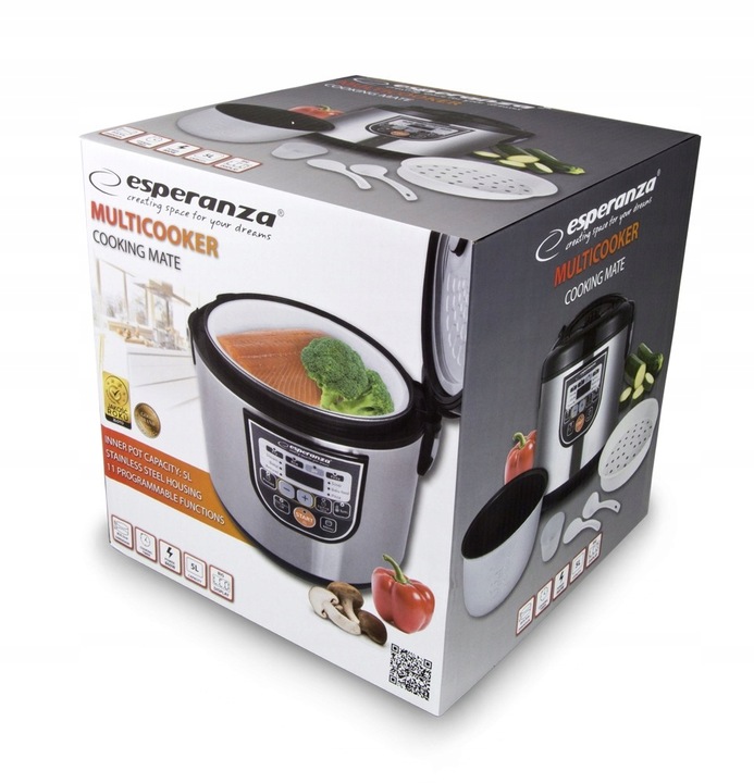 Multicooker 11w1 Parowar Ryżowar 4L LCD 860W