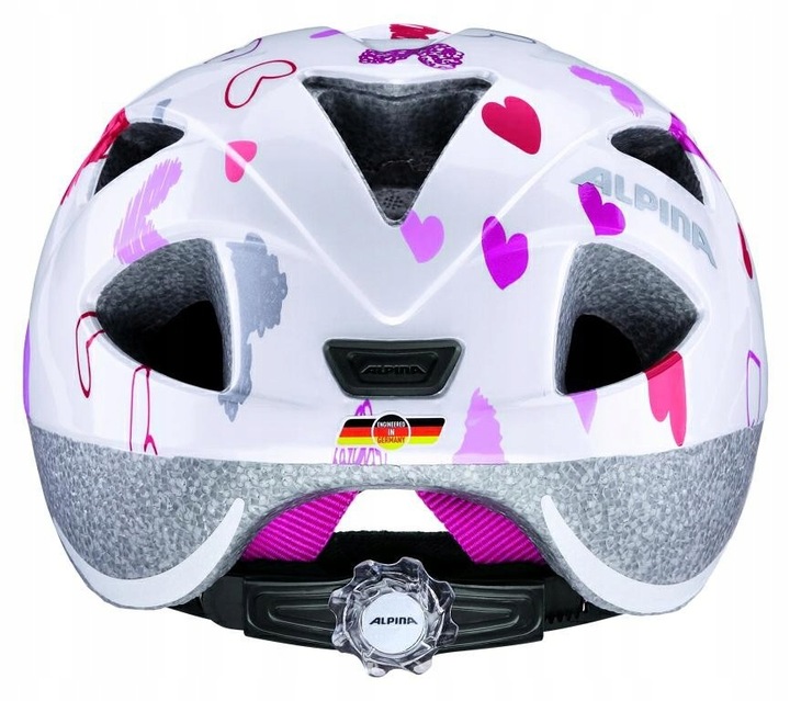 Kask Alpina Ximo biały HEARTS 49-54