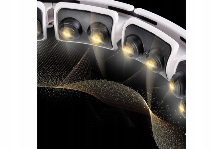 HHM16 HULA HOP WHITE Z MAGNESAMI I OBCIĄŻNIKIEM + LICZNIK HMS