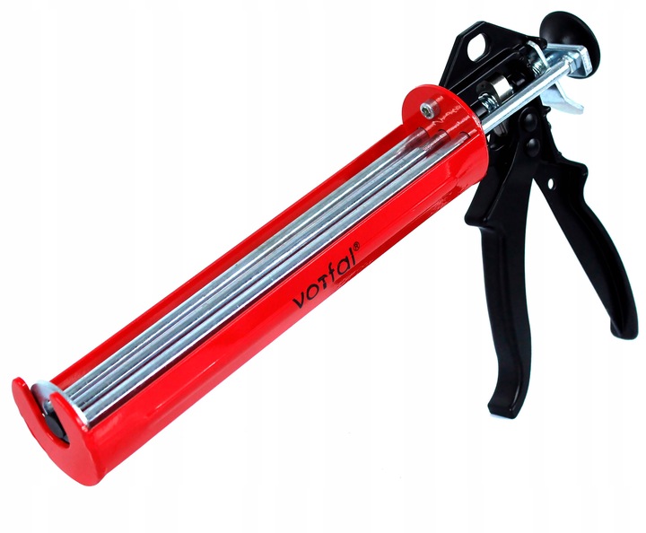 WYCISKACZ PISTOLET DO SILIKONU MAS POTRÓJNY EKSTRA MOCNY KLEJU AKRYLU