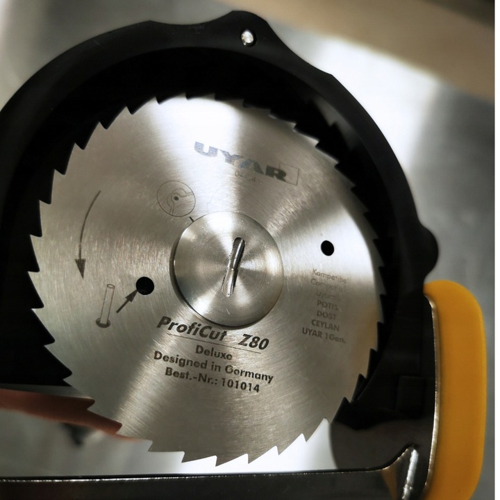 Ostrze nóż kebab 80mm UYAR ząbkowane ProfiCut Z80 do Potisa S120/S150/S180