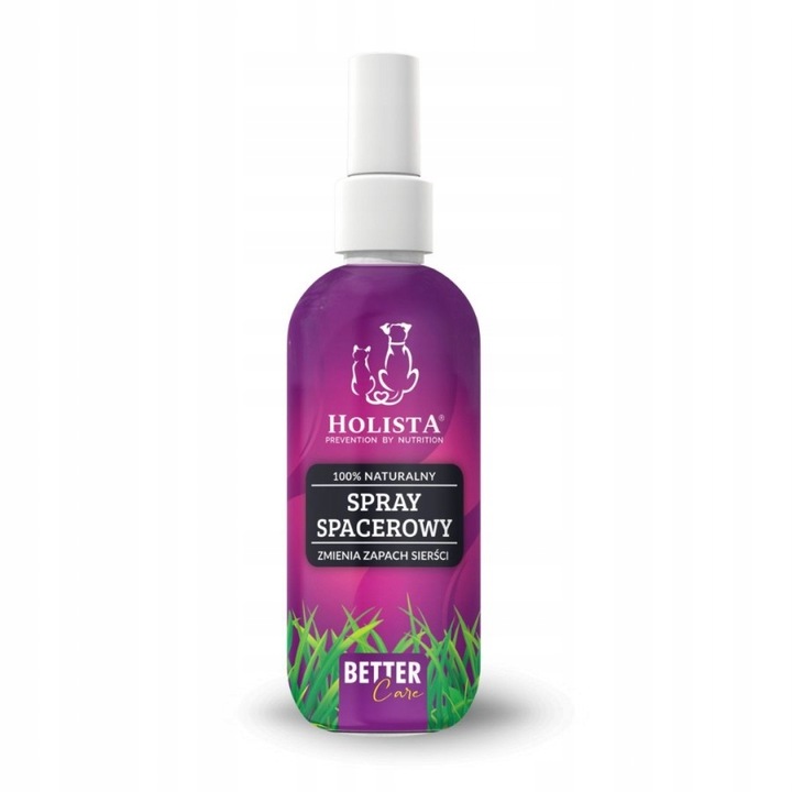 HOLISTA SPRAY Spacerowy na KLESZCZE Komary Naturalny dla Psa Kota 100ml