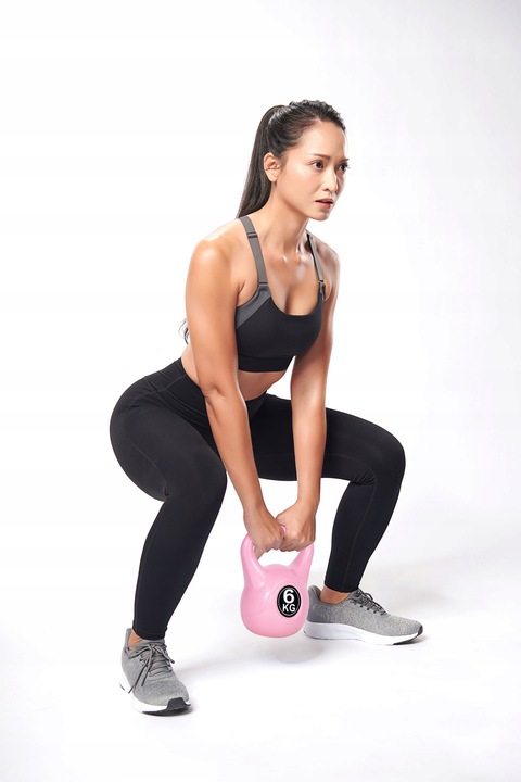 Kettlebell kettle 6 kg do ćwiczeń hantla kula odważnik obciążenie ciężar