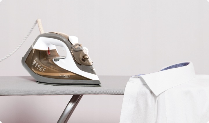 Żelazko parowe Kernau KSSI 2201 C 2200W Anti-Calc Stopa ceramiczna Titanum