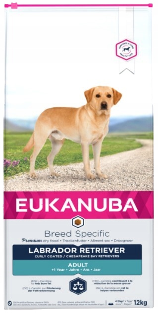 EUKANUBA sucha karma dla psa LABRADOR RETRIVER KURCZAK 12 kg