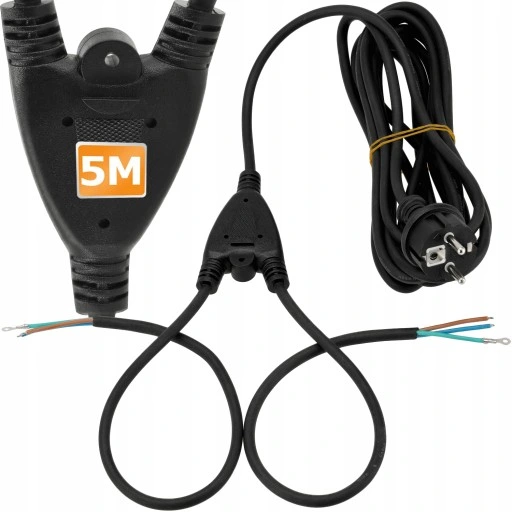 Halogen LED Statyw Budowlany Roboczy Naświetlacz 100W Z Długim Przewodem 5m