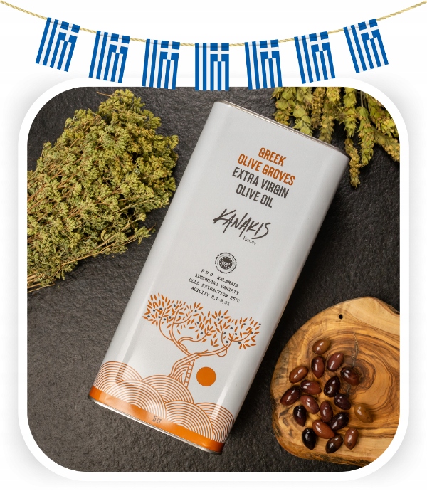 Oliwa z oliwek Extra Virgin Grecka Tradycyjna PDO 5l ŚWIEŻY ZBIÓR 2024/2025