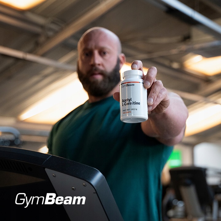 ACETYLO L-KARNITYNA 500MG SPALACZ TŁUSZCZU NOOTROPIK - GymBeam 90 kaps