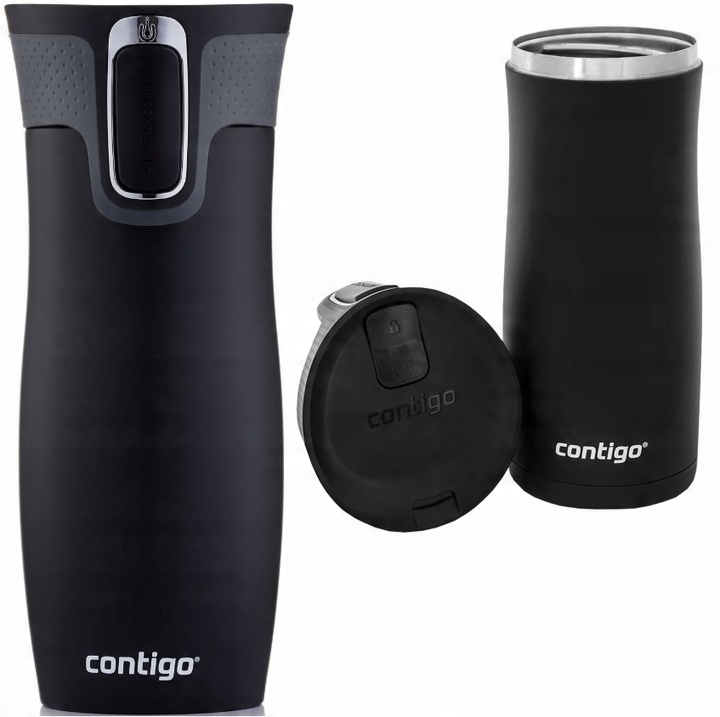 Kubek termiczny Contigo West Loop 2.0 470 ml Matte Black