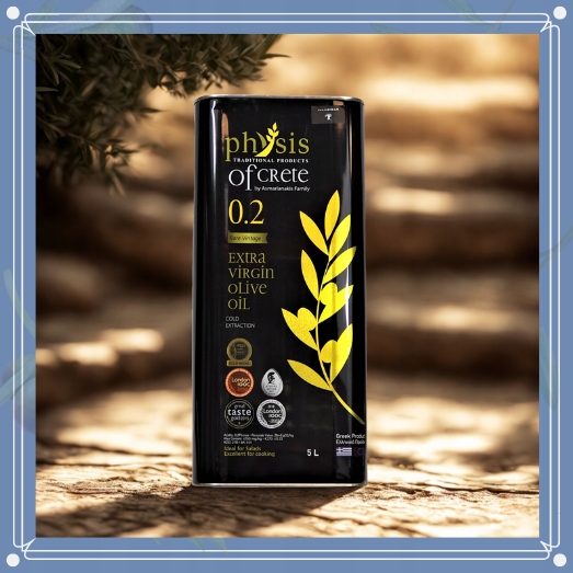 Physis of Crete Grecka oliwa z oliwek 0,2% 5 L + OLIWKI data aż do 03/2027
