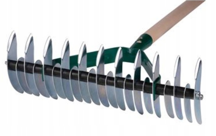 WERTYKULATOR AERATOR TRAWNIKA RĘCZNY NAPOWIETRZACZ DWUSTRONNY