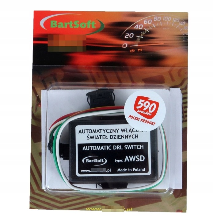 AUTOMATYCZNY WŁĄCZNIK MODUŁ ŚWIATEŁ DZIENNYCH LED