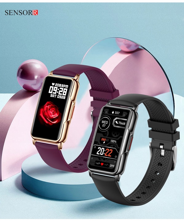 ELEGANCKI ZEGAREK DAMSKI SMARTWATCH SMARTBAND PL