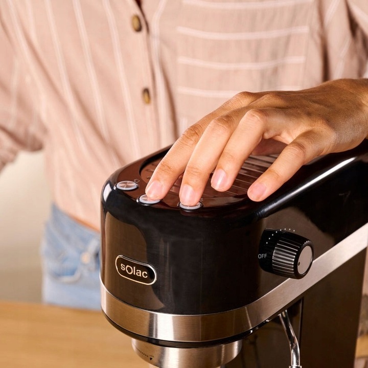 HISZPAŃSKI EKSPRES KOLBOWY CIŚNIENIOWY DO KAWY AUTOMATYCZNY 20 BAR SOLAC