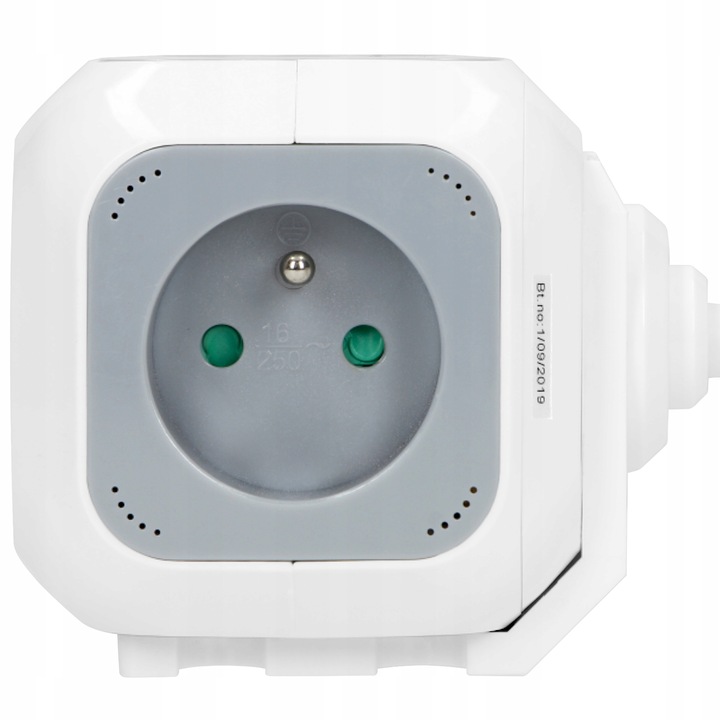 Przedłużacz Listwa Kostka Magic Cube 4-Gniazda 2x USB Ładowarka Kabel 1,4m