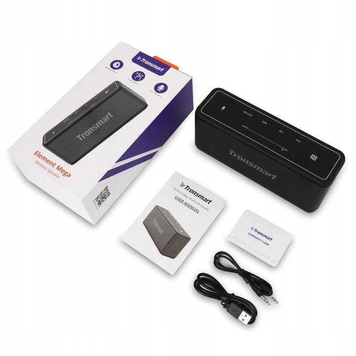 40W BLUETOOTH GŁOŚNIK DOMOWY BEZPRZEWODOWY NFC SoundPulse TRONSMART MEGA