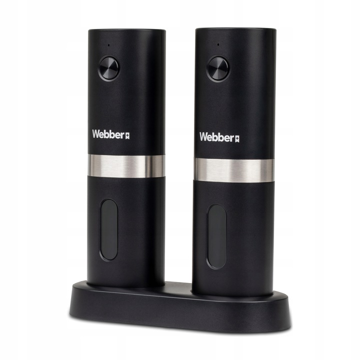 MŁYNEK DO PIEPRZU I SOLI ELEKTRYCZNY AKUMULATOROWY USB MŁYNEK DO SOLI 2 SZT