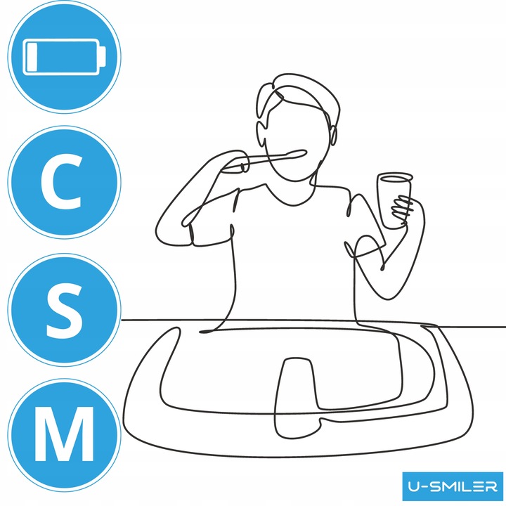 SZCZOTECZKA SONICZNA DLA DZIECI ELEKTRYCZNA DO ZĘBÓW 3 TRYBY 4 KOŃCÓWKI