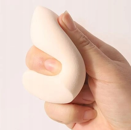 Gąbki Gąbka Do Makijażu Zestaw Make-up Puszek Trójkąt Gąbeczka Blender 12el