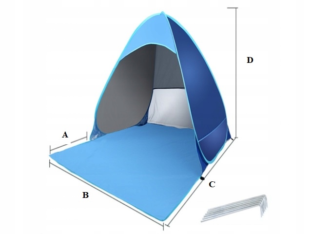 Namiot plażowy kempingowy samorozkładający