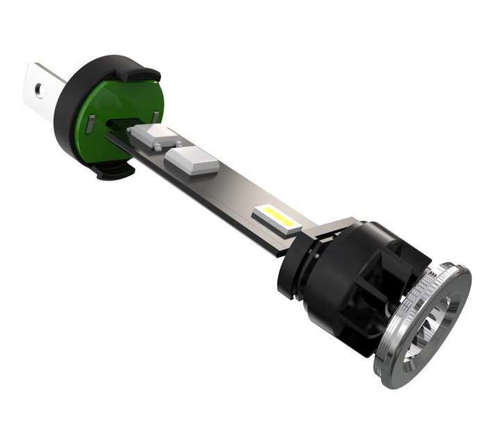 ŻARÓWKI LED i7 H4 CSP LIGHT +400% HOMOLOGACJA E11