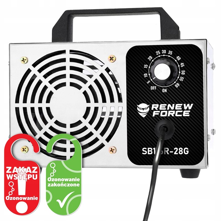 Generator ozonu Renew Force OZONATOR OCZYSZCZACZ POWIETRZA DO DOMU MOCNY