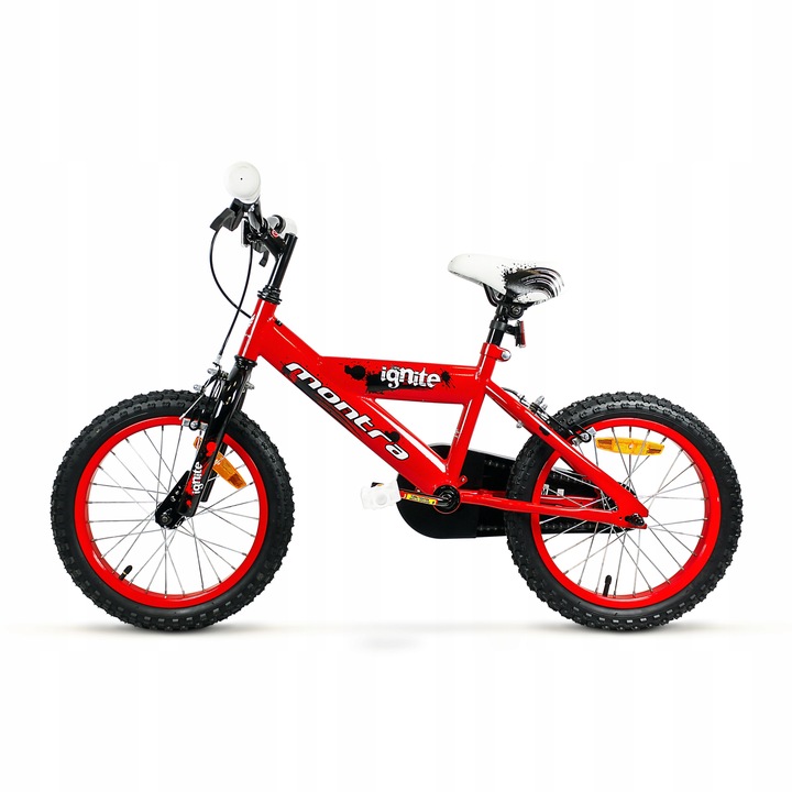 Rower dziecięcy SIrox Montra Ignite koło 16 " czerwony